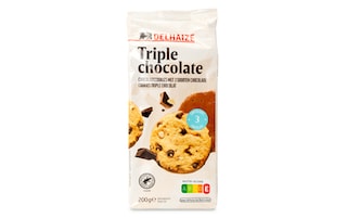 Delhaize | Cookies | Triple chocolade 