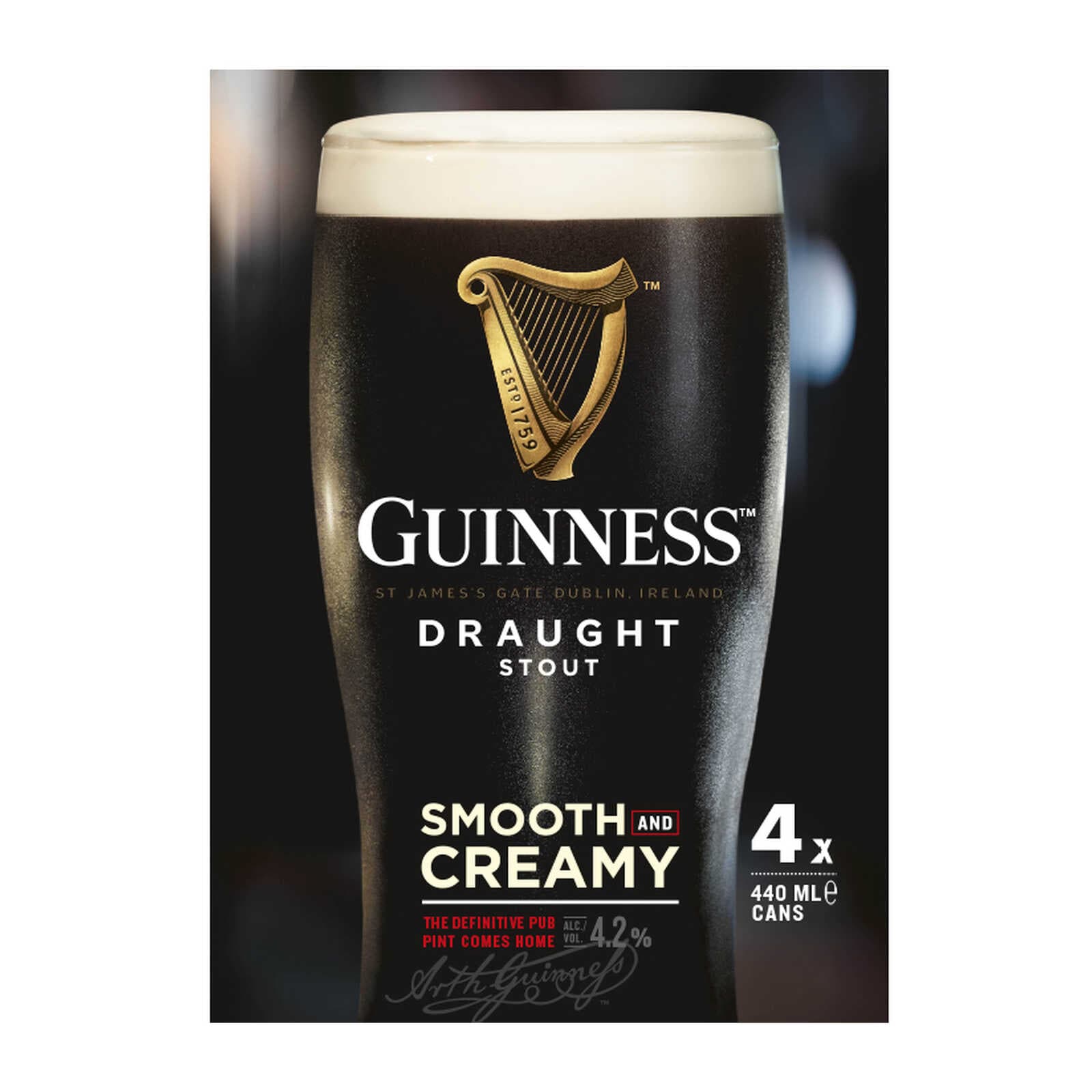 Guinness Ierse bier | Stout | 4.2% | Blik