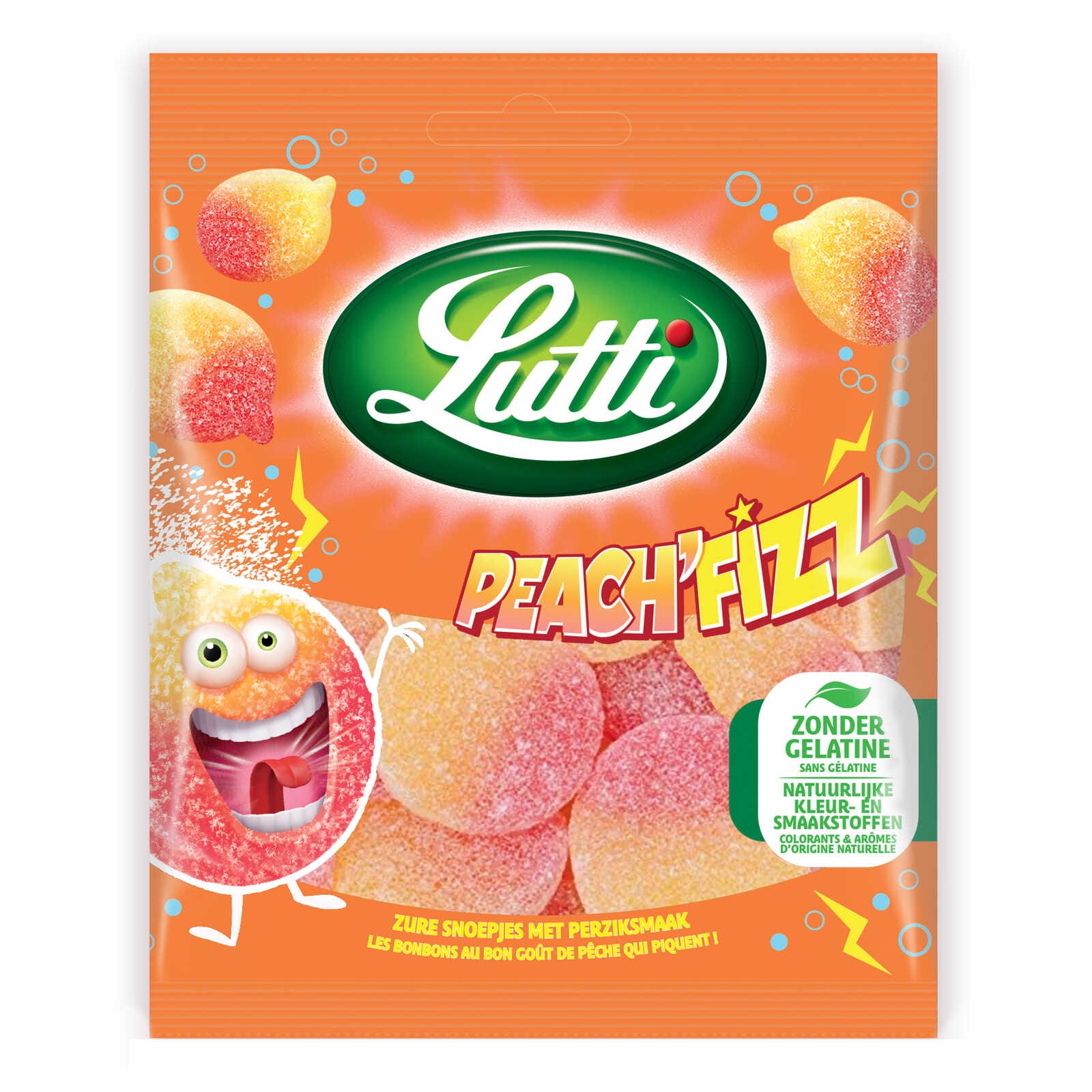 Lutti Snoepjes | Peach Fizz