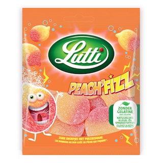 Lutti | Bonbons | Peach Fizz 180 gr