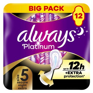 Always | Maandverbanden | Met Vleugels | Nacht 12 st