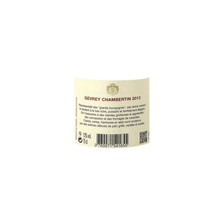 FR BOURGOGNE COTE DE NUITS | Côte de Nuits | Gevrey Chambertin AC 2013 