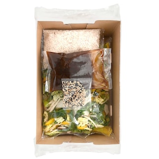 Delhaize | Maaltijdbox | Versneden | Kip teriyaki 