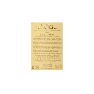 France - Frankrijk | Bordeaux - Saint-Julien | Château Léoville Poyferré 2012 