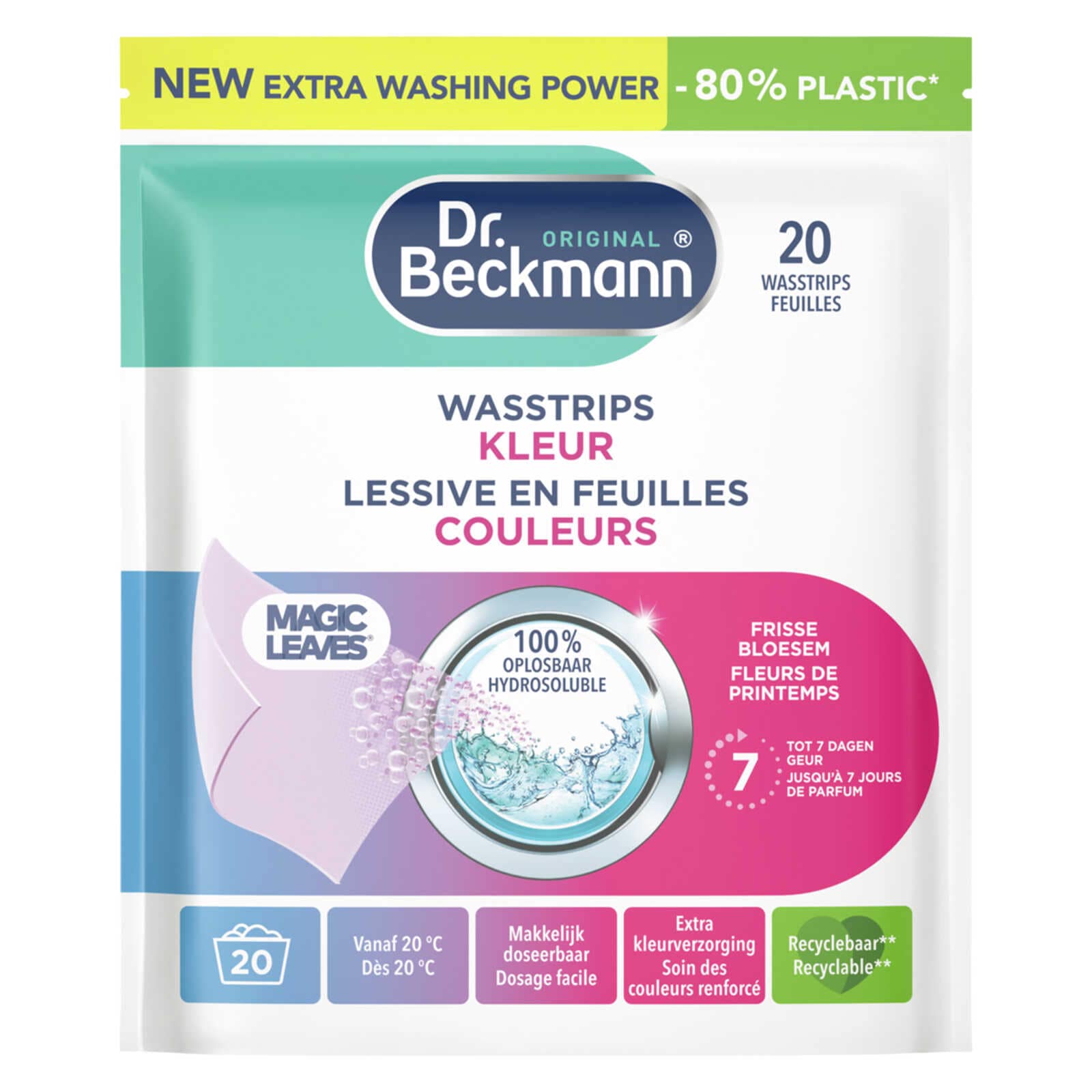 Dr. Beckmann Wasstrips | Kleuren