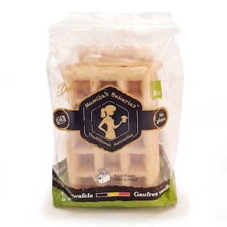 Mamita's Bakeries | Zachte wafel | Vanille | Glutenvrij | Bio 