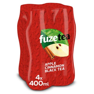 Fuze Tea | Black Tea | Non pétillant | Pomme | Cannelle | PET 