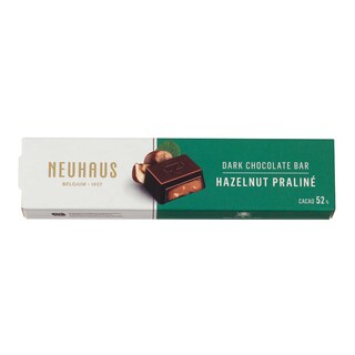 Neuhaus | Reep | Pure chocolade | Hazelnoot | Praliné | Fairtrade 
