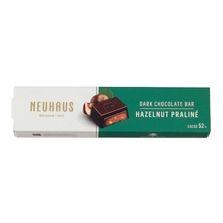 Neuhaus | Reep | Pure chocolade | Hazelnoot | Praliné | Fairtrade 