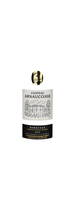 France - Frankrijk | Bordeaux - Bordeaux AC | Château Arnaucosse 2015 Rood 