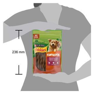 Friskies | Funtastix | Adulte | Friandises | Bacon & Fromage 175 gr
