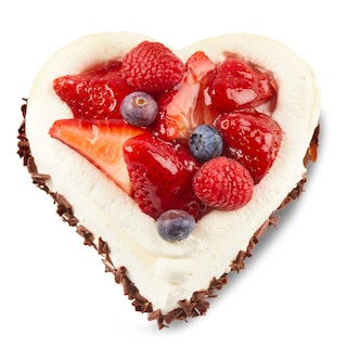 Delhaize | Taart | Aardbeien | Hart | 2 personen 