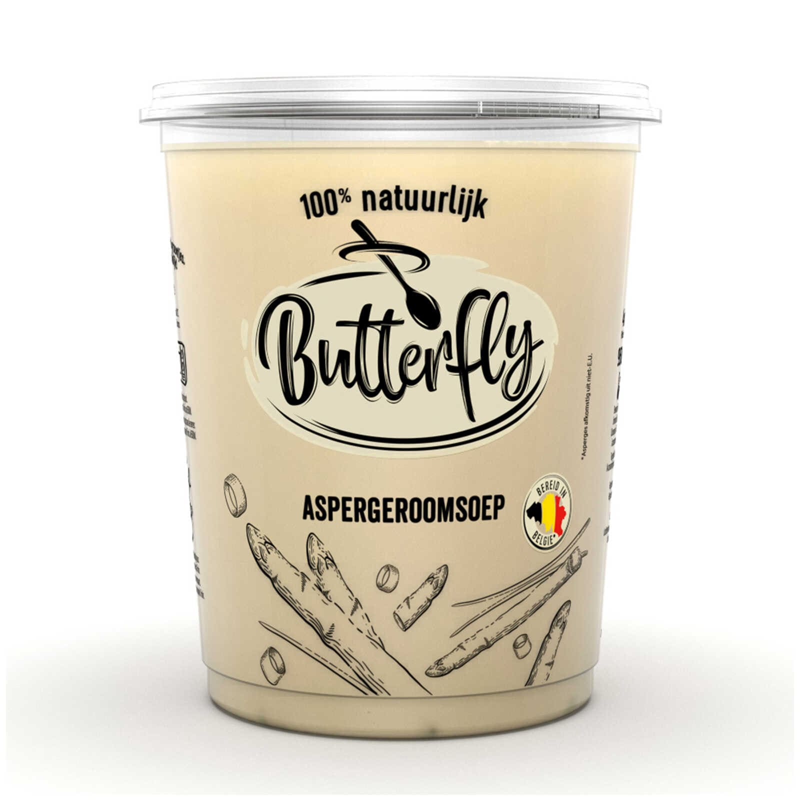 Butterfly soep | Aspergeroom