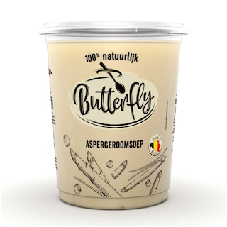Butterfly | Soupe | Crème d'asperges | Crème de tomates | Boulettes de viande 95 cl