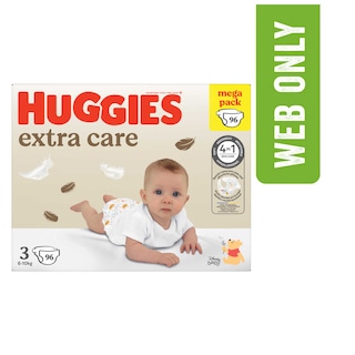 Huggies | Langes | Taille 3 | Maxi Pack 96 pc