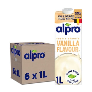 Alpro | Plantaardige drank | Soja | Vanille 6 l