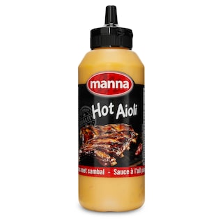 Manna | Saus | Hot aioli | Minisqueeze 