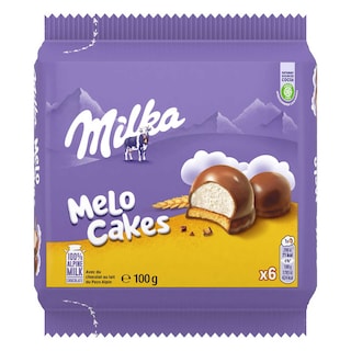 Milka | Melo Cakes | Koekjes | Chocolade | Cakes | 6 Stuks 