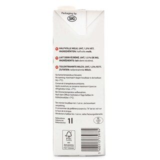Delhaize | Lait | Demi-écrémé 