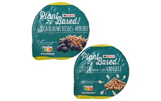 Delhaize | Plant-based | Plantaardige yoghurt | op basis van soja | Mix 