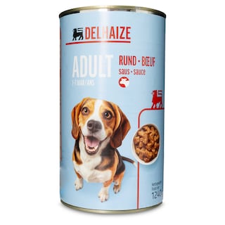 Delhaize | Bouchées chiens sauce boeuf 1,24 kg