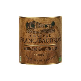 France - Frankrijk | Bordeaux - Montagne St Emilion | Château Franc Baudron 2015 Rouge | Bio 