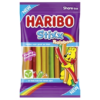 Haribo | Snoepjes | Stokje | Regenboog 