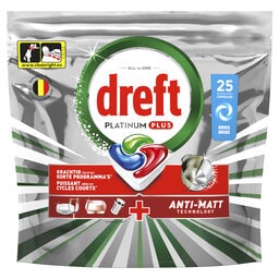 Dreft | Platinum Plus | Allin1 | Vaatwastabletten | Original 