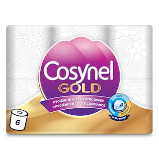 Cosynel | Toilettenpapier | Gold | Quattro | Eco 