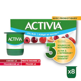 Activia | Yoghurt | Fruit | Mix | 0% v.g. | Probiotica 