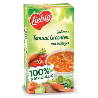 Liebig | DéliSoup' | Soupe | Julienne | Tomate-Légumes-Boulettes 