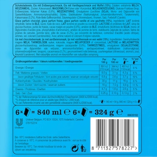 Ola | Crème glacée | Napolitana | Choc, van, fraise 6 x 14 cl