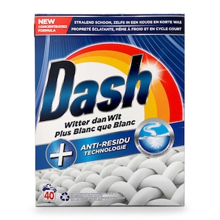 Dash | Poudre à lessiver | Original | 2,4KG | 40DS 