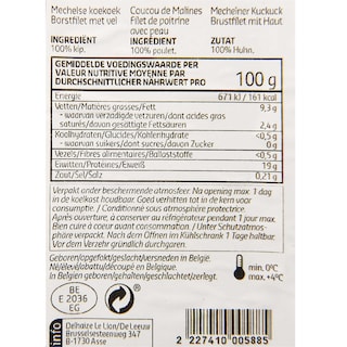 Delhaize | Borstfilet | Mechelse koekoek 