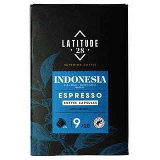 Latitude 28 | Café | Indonesia | Capsules 20 x 5 gr