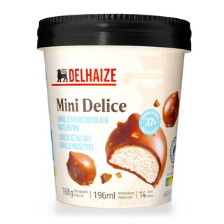 Delhaize | Mini delice | Chocolat lait 14 x 1,4 cl