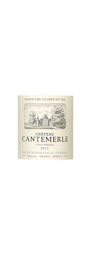 Chateau Cantemerle | Haut-Médoc Grand Cru Classé | 2015 75 cl