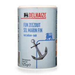 Delhaize | Zeezout | Fijn | Jodium 
