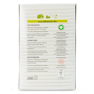 Delhaize | Cotons Tiges | Bio 