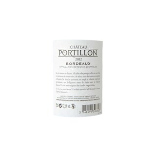 FR BORDEAUX BORDEAUX AC | Château Portillon 2012 