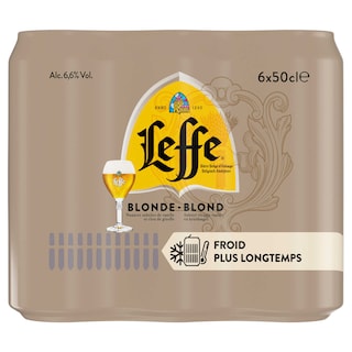 Leffe | Bière Blonde | 6,6% alc | Coldgrip 