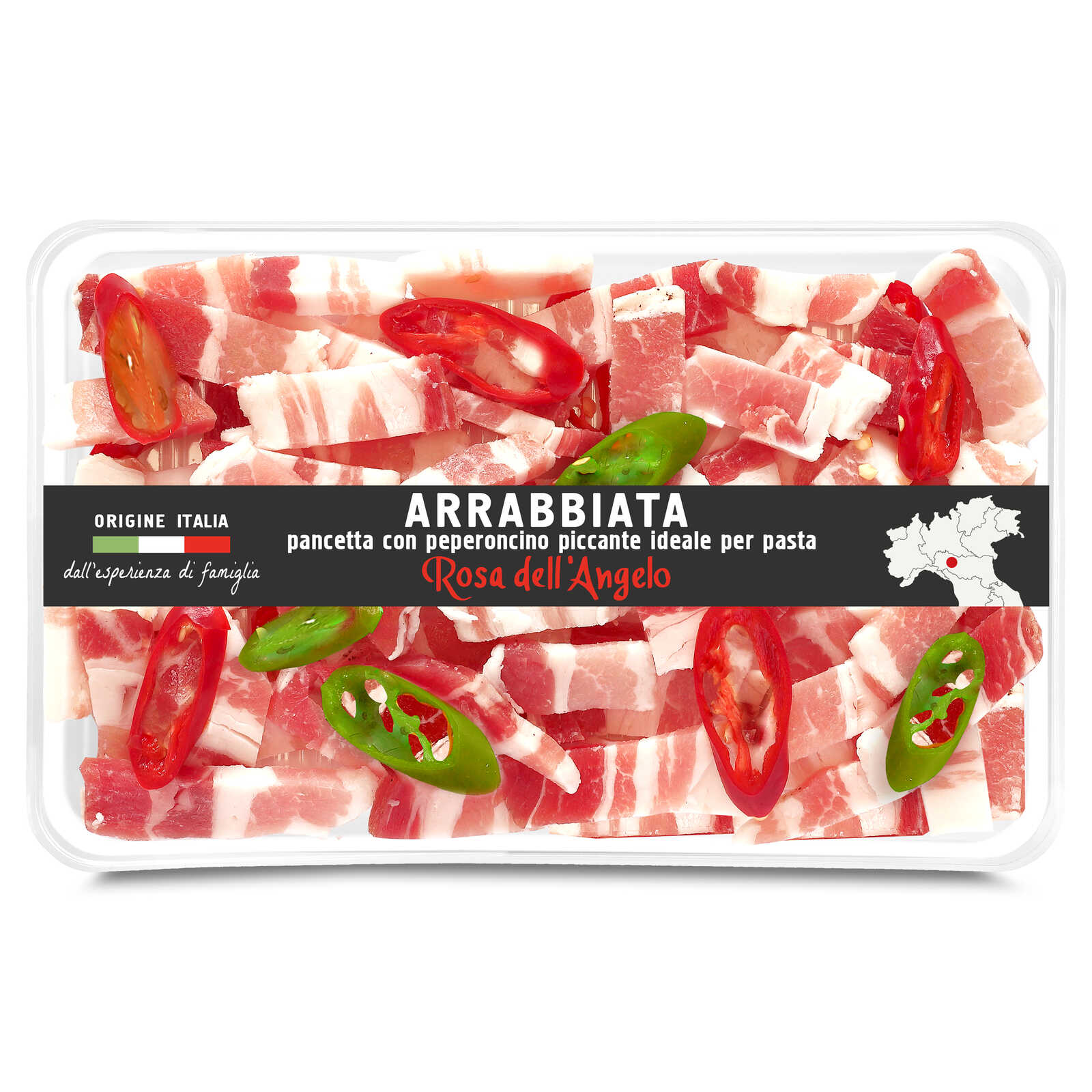 Rosa Dell Angelo Pancetta | Arrabbiata