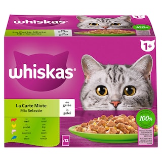 Whiskas | Aliment chat | Gelée | Mix 