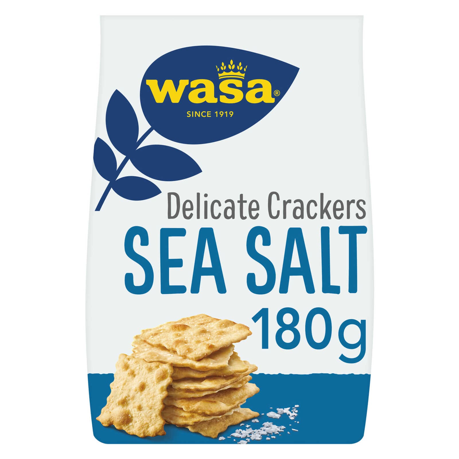 Wasa Mini Crackers | Delicate Thin | Sea Salt
