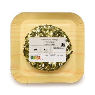 Delhaize | Couronne fromage frais | Ciboulette +/- 125 gr