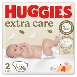 Huggies | Luiers | Extra Care | Maat 2 24 st