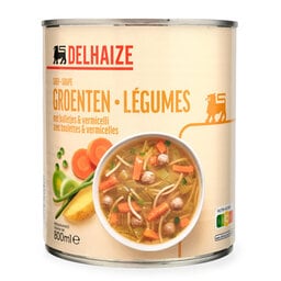 Delhaize | Soep | Groenten 