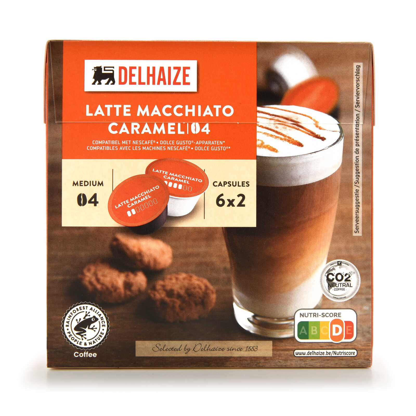 Delhaize | Koffie | Latte Macchiato Cara | Dolce Gusto | 120 gr | Delhaize