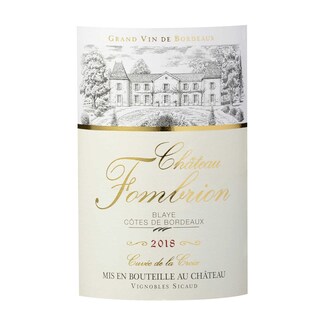 France - Frankrijk | Bordeaux - Blaye Cd Bordeaux | Château Fombrion 2018 Rouge 