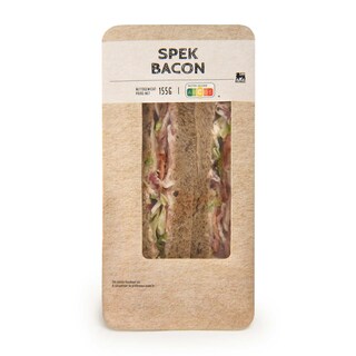 Delhaize | Driehoek bacon tomaat 